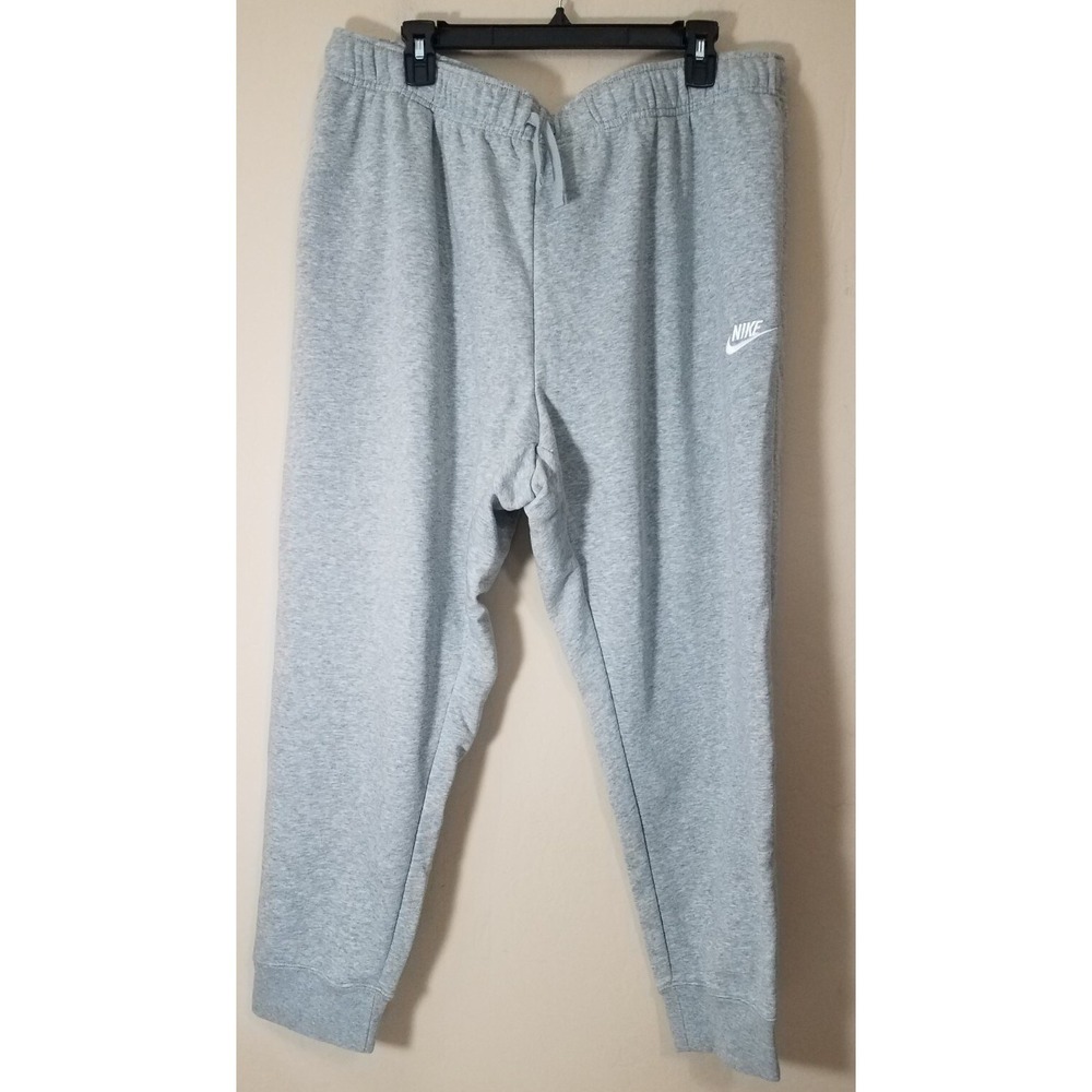 Nike Sportswear Club Fleece Pants Sweatpants Joggers DV5085 Women 1X Gray NEW